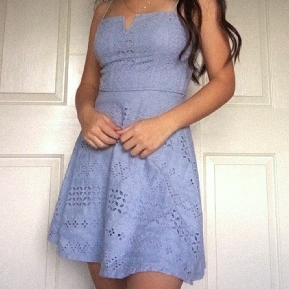Light blue dress